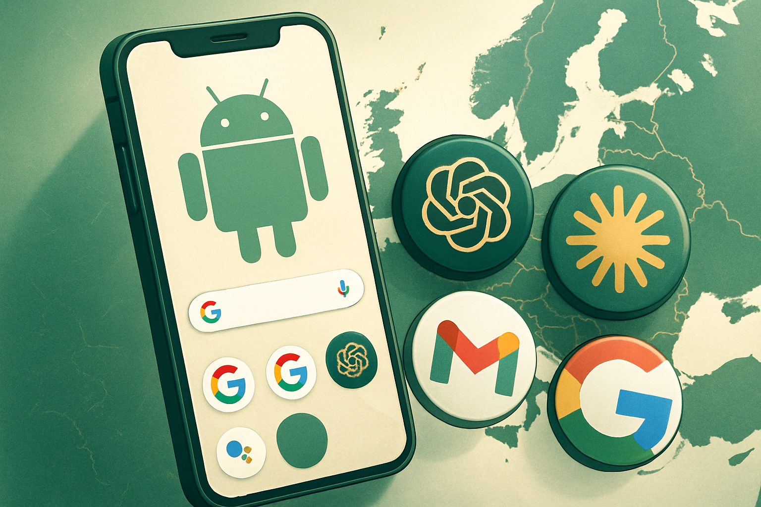 L'UE impose à Google de partager ses données IA et Android