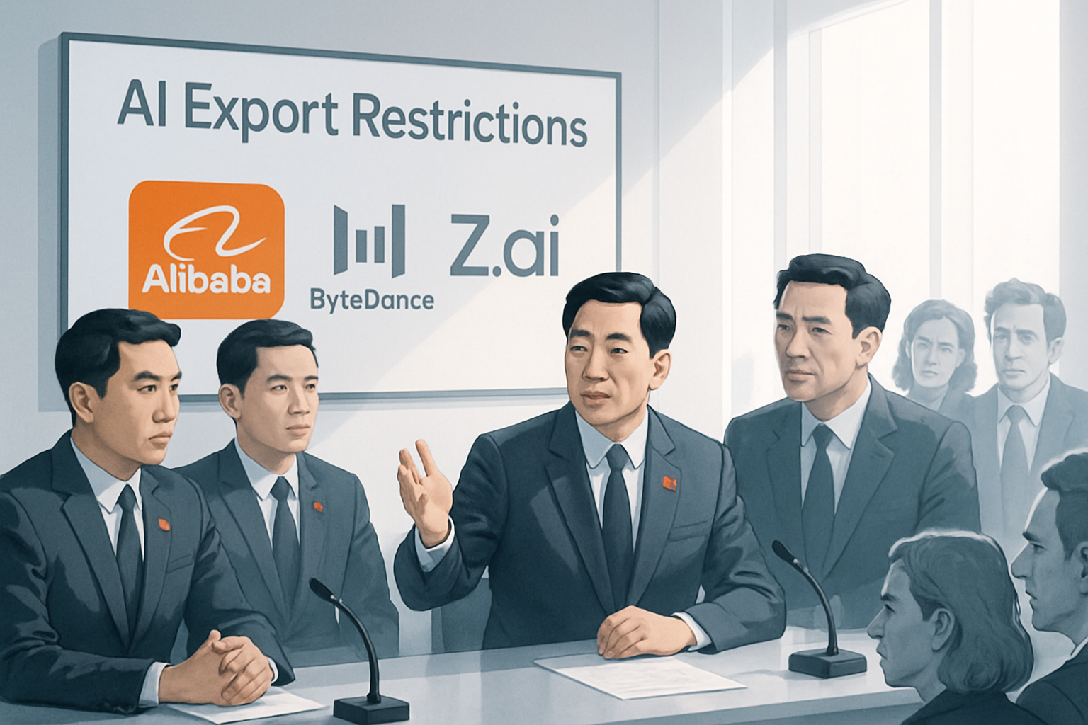 La Chine limite l'exportation d'IA, l'Europe en difficulté