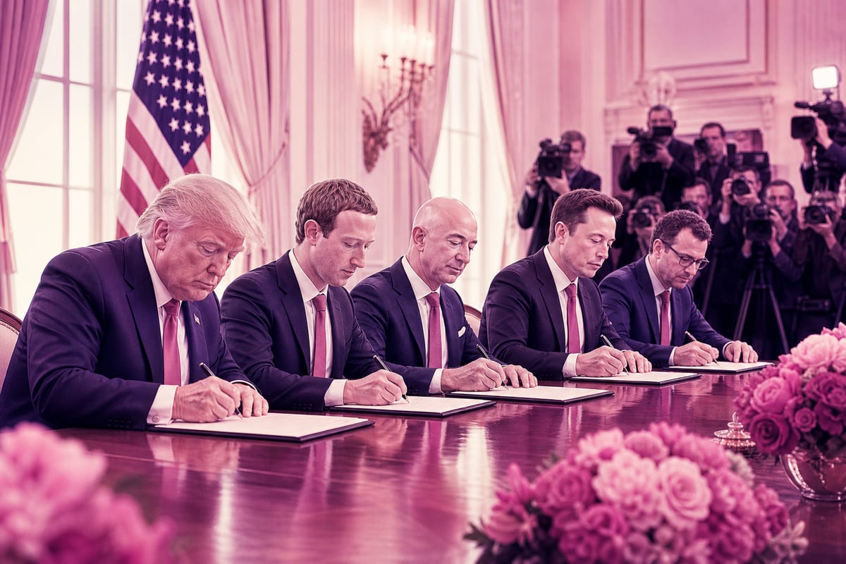 La Maison Blanche réunit les géants de la tech autour d’un pacte IA