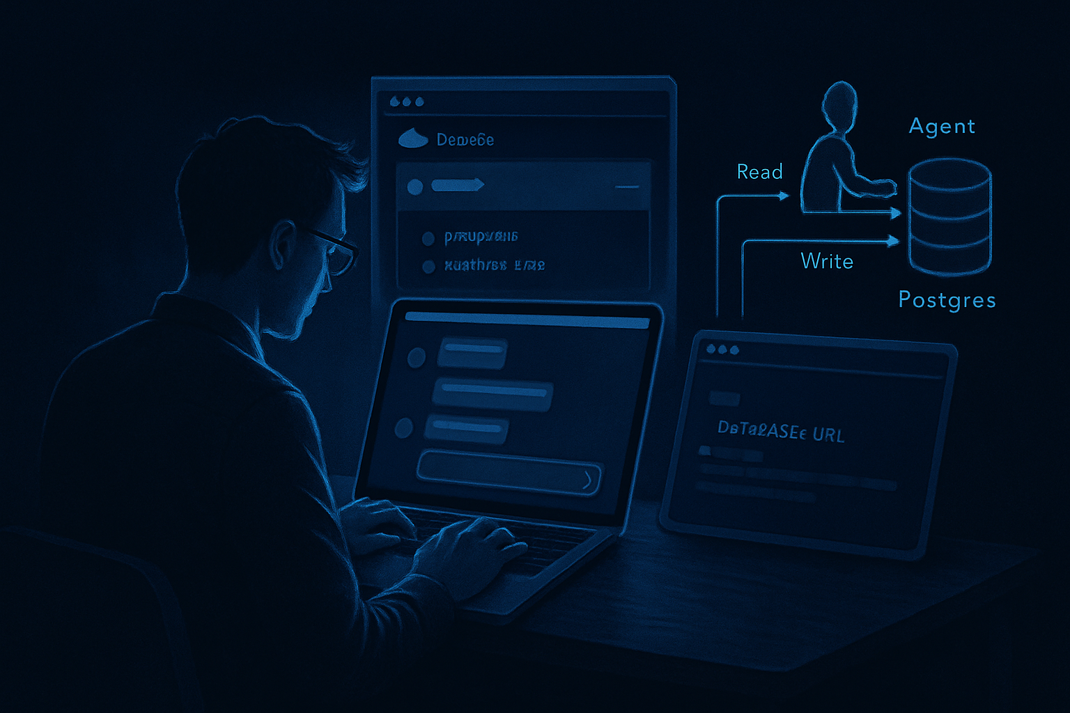 LangGraph utilise Postgres pour conserver l’historique client