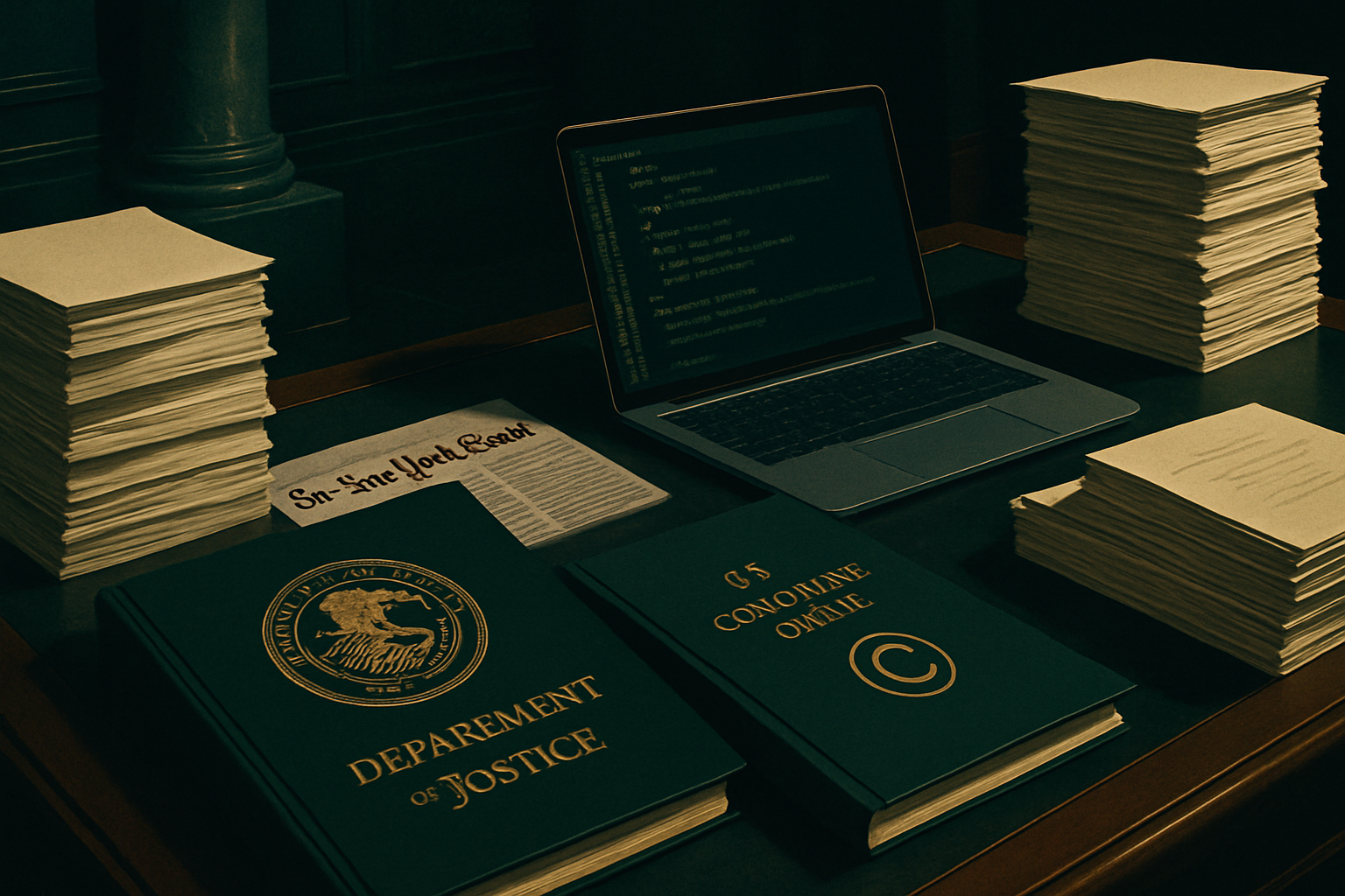 Le DOJ défend le fair use pour l’entraînement des IA
