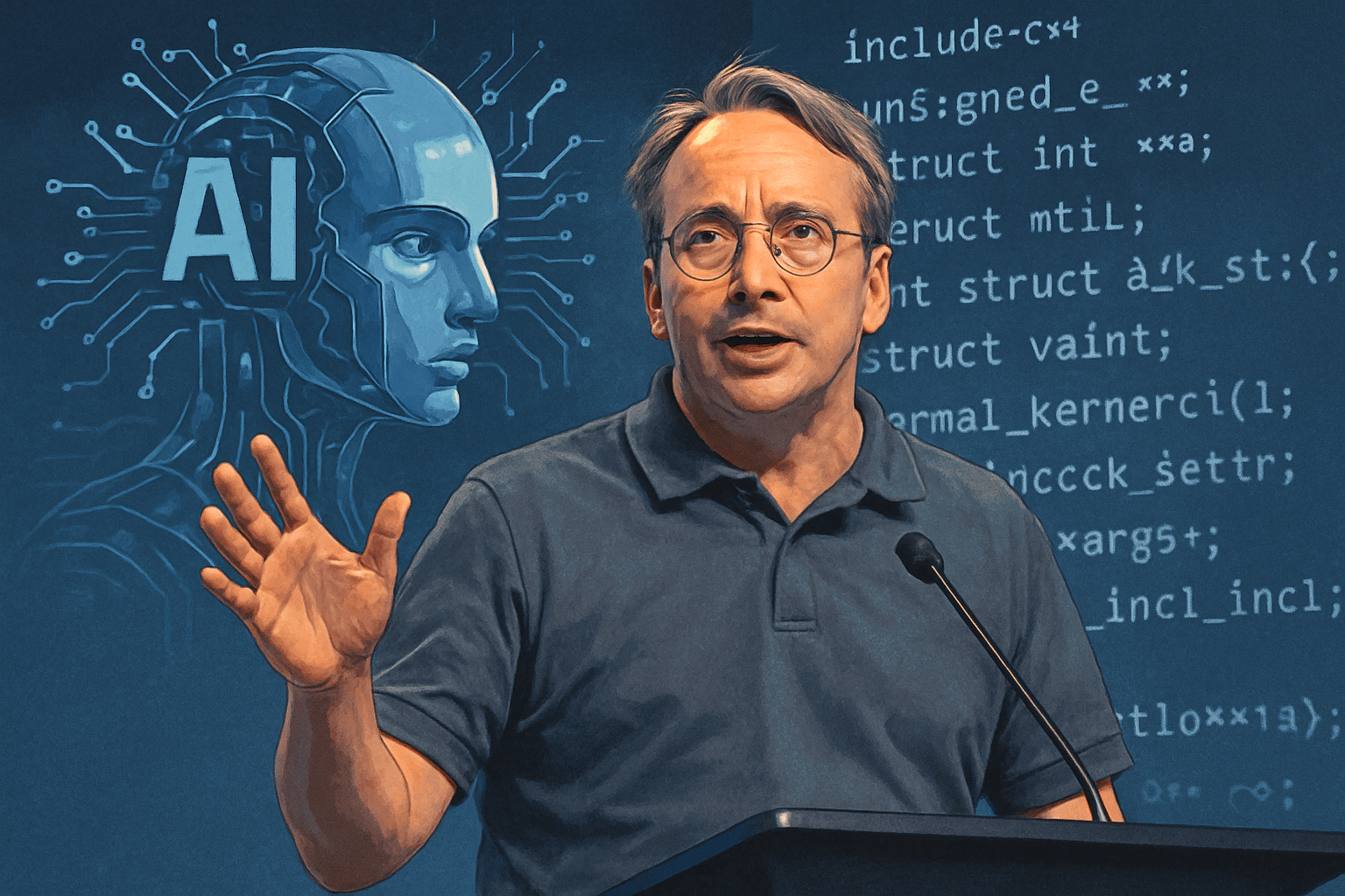 Linus Torvalds défend l'IA et défie les programmeurs sceptiques