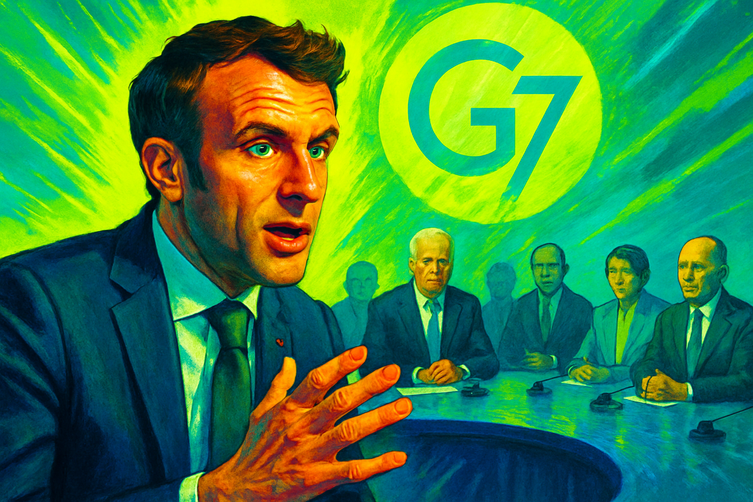 Brief IA : Macron inquiet : les États-Unis pourraient couper l'accès aux IA