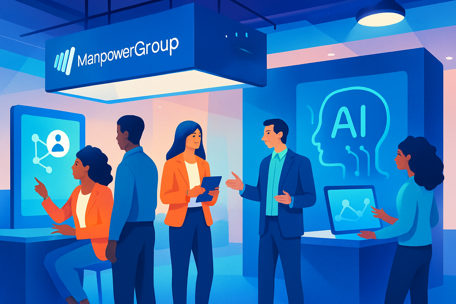 Brief IA : Manpower à Vivatech : l'IA au service de l'humain, pas l'inverse