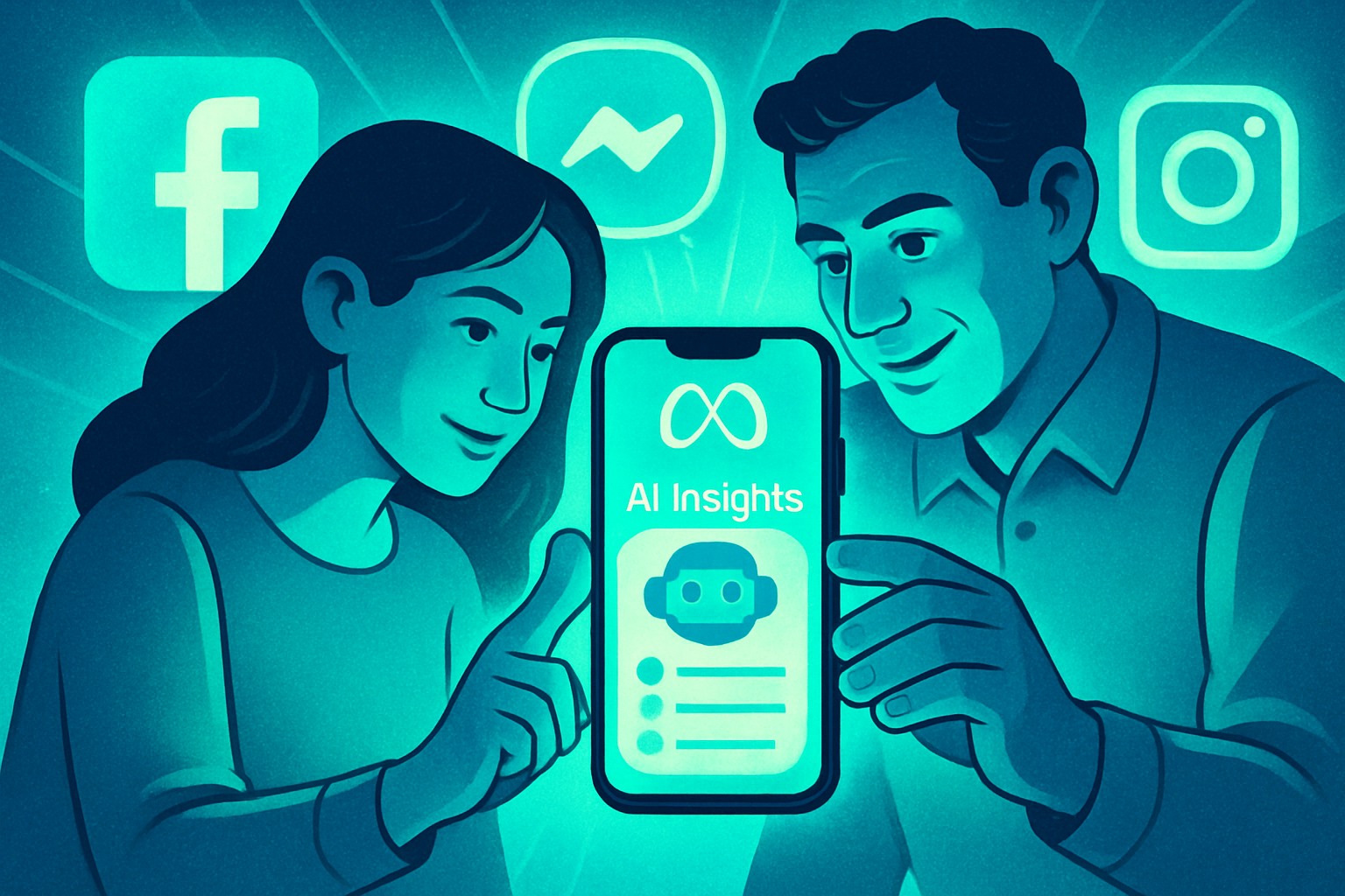 Brief IA : Meta lance AI Insights : surveillez l'IA des ados