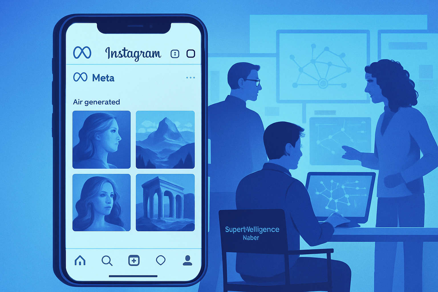 Meta lance Muse Image, l'IA qui personnalise Instagram