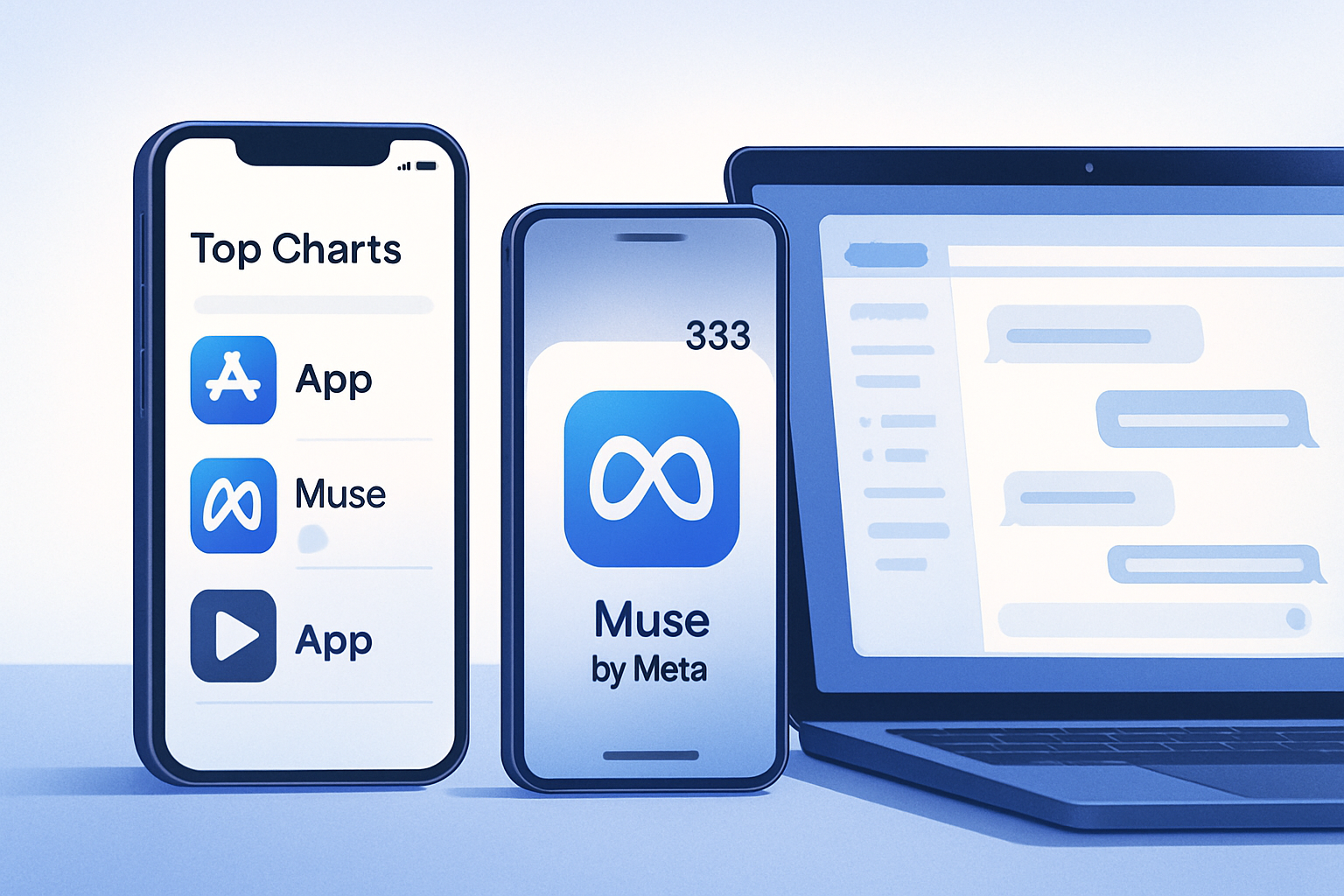 Brief IA : Meta Muse atteint la 2e place iOS US, mais un départ contrasté