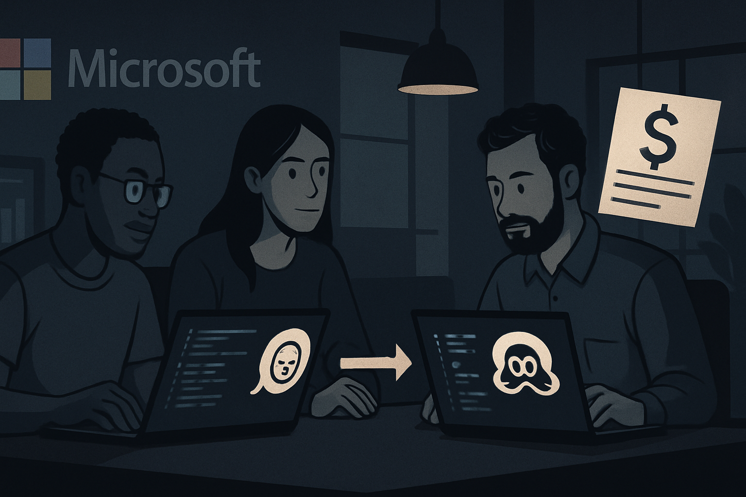 Brief IA : Microsoft abandonne Claude Code : l'IA trop coûteuse