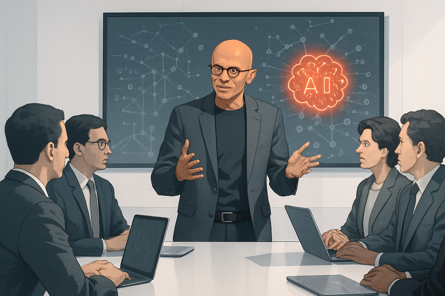 Microsoft accuse les géants de l'IA de double standard