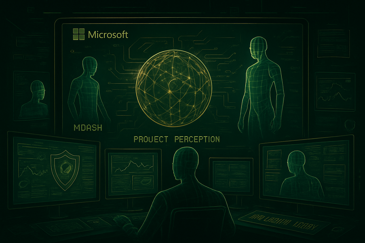 Brief IA : Microsoft lance Project Perception pour contrer les cybermenaces