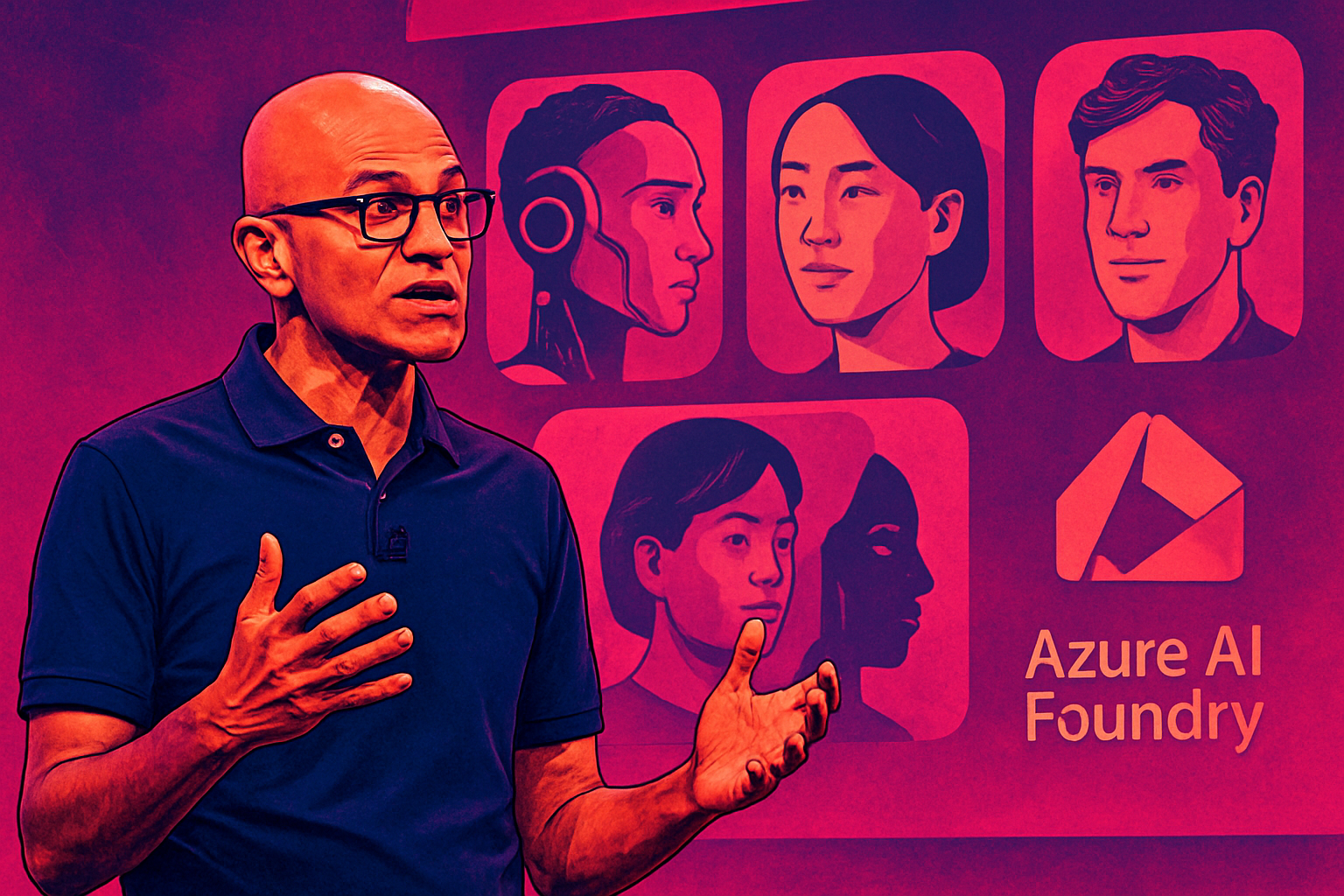 Microsoft : Nadella veut des IA sur mesure pour chaque firme