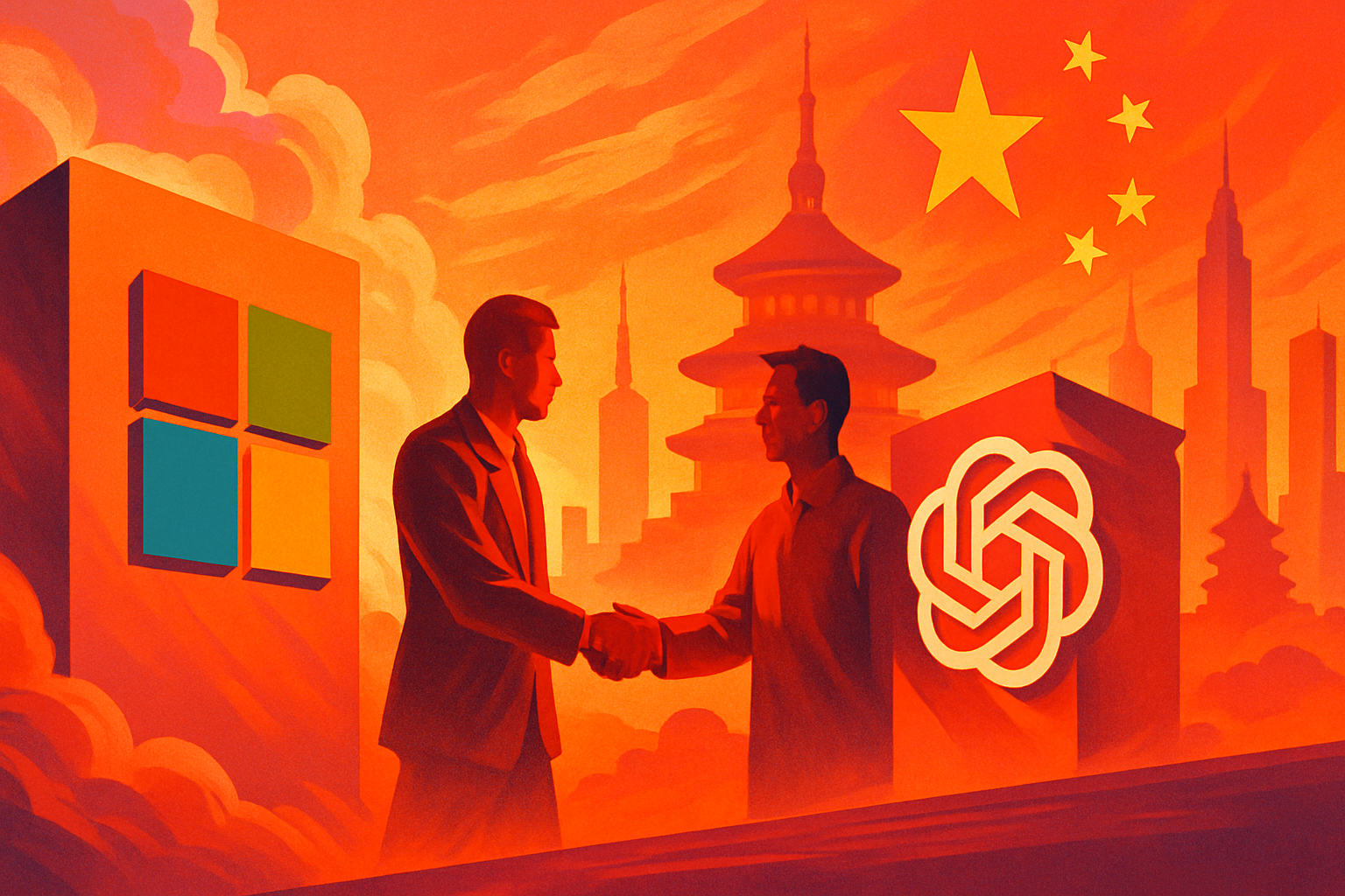 Microsoft vend OpenAI en Chine, OpenAI et Anthropic s'abstiennent
