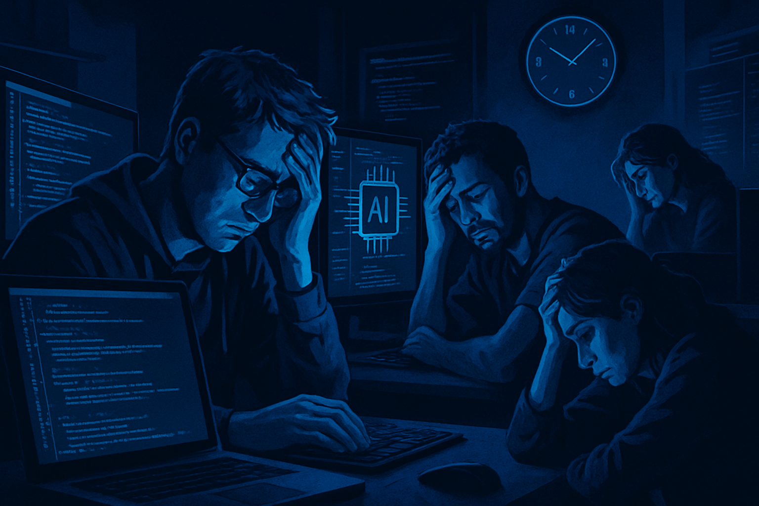 Midjourney : l'IA booste la productivité mais épuise les développeurs