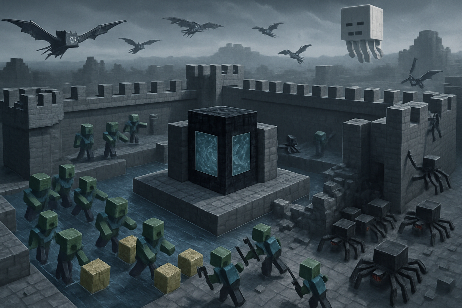 Minecraft : un LLM compose les vagues d’attaque