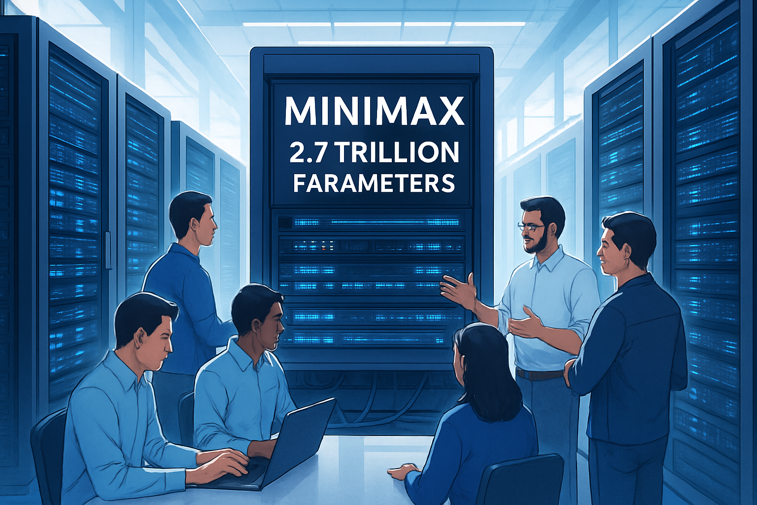 MiniMax : un modèle IA de 2,7 trillions de paramètres en open source