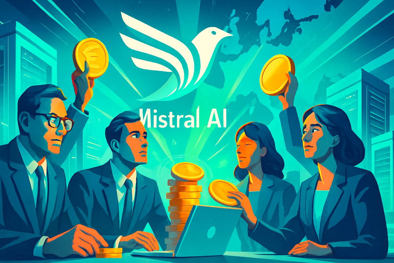 Brief IA : Mistral AI vise une levée record de 3 milliards d'euros