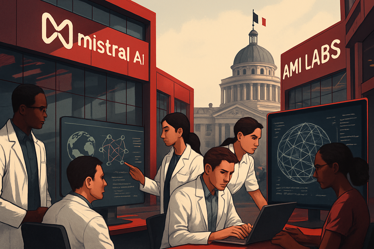 Brief IA : Mistral et AMI Labs : la France défie OpenAI et Google en 2026