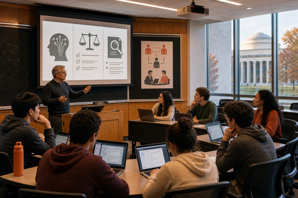 MIT : un panel veut refondre l’usage de l’IA dans l’enseignement