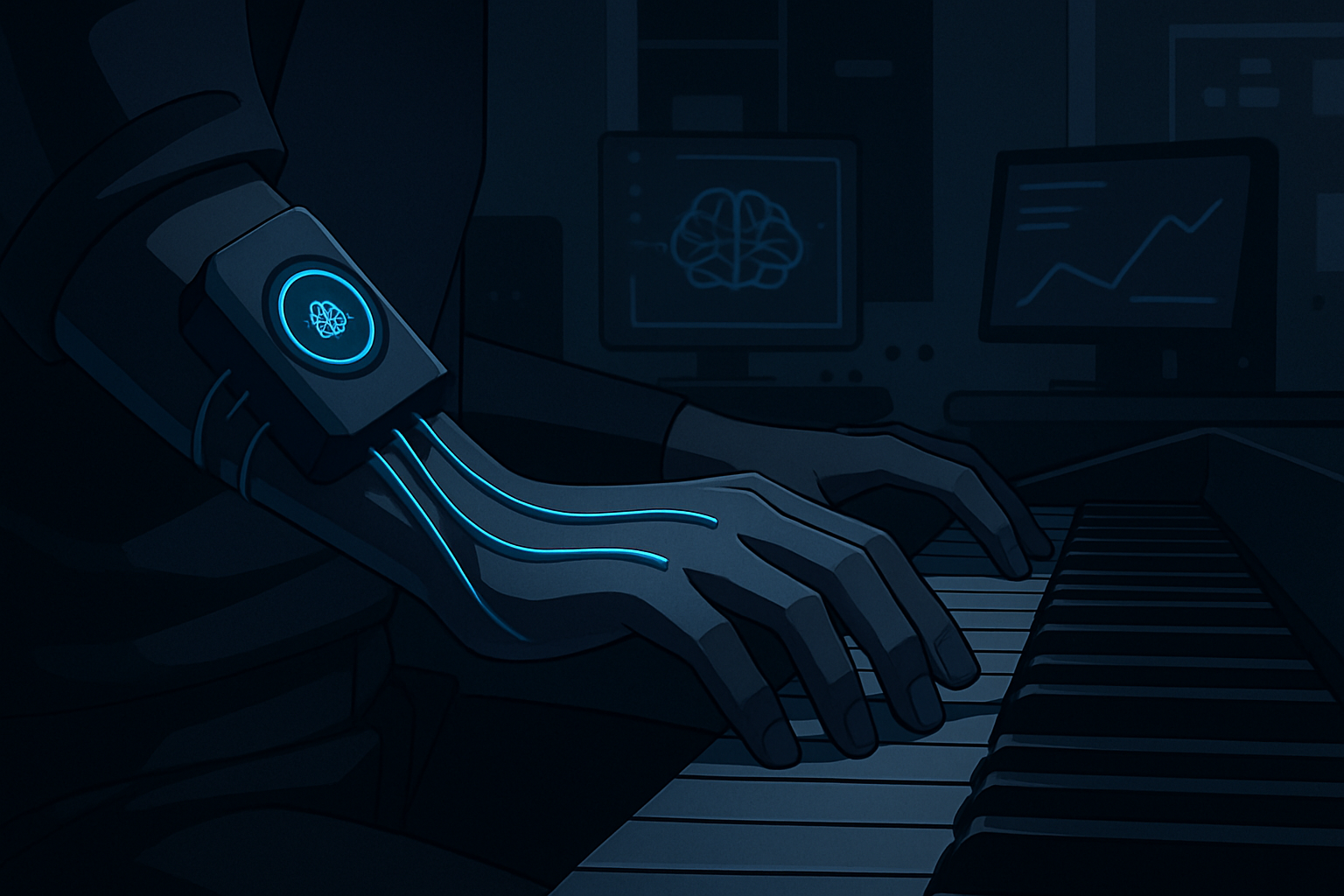 Brief IA : MIT : une IA pilote vos muscles pour jouer du piano sans apprentissage