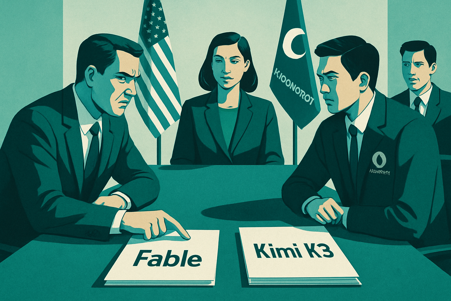 Moonshot accusé par Washington de copier Fable d'Anthropic