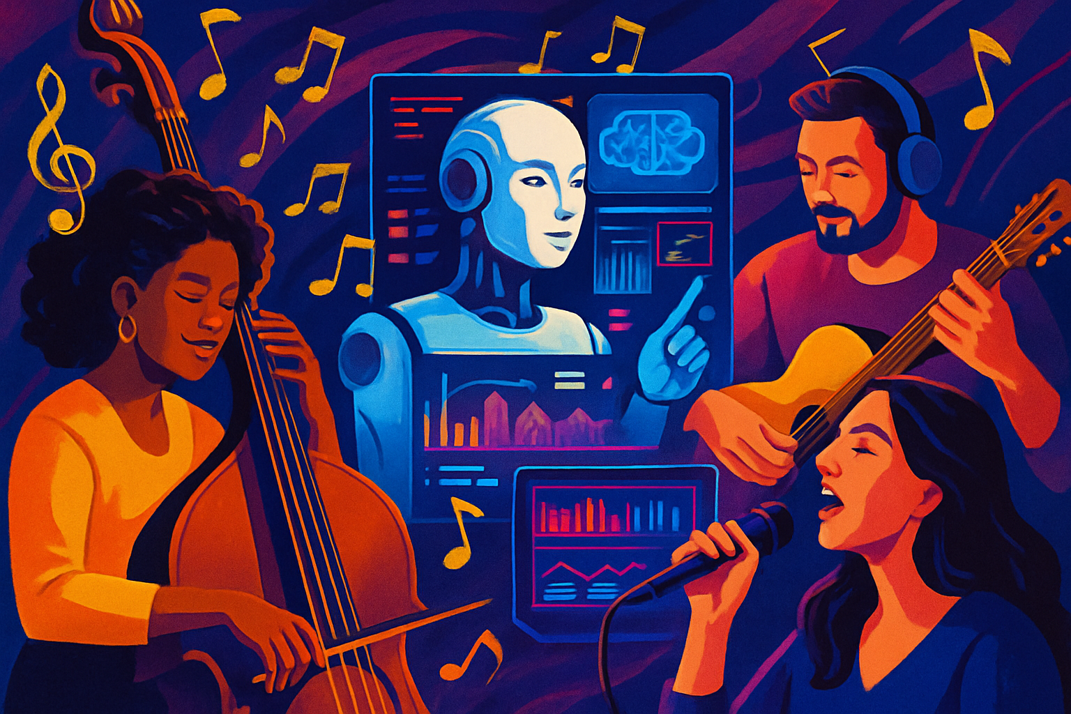 Brief IA : Musiciens et IA : Warner Music et STIM réinventent la rémunération