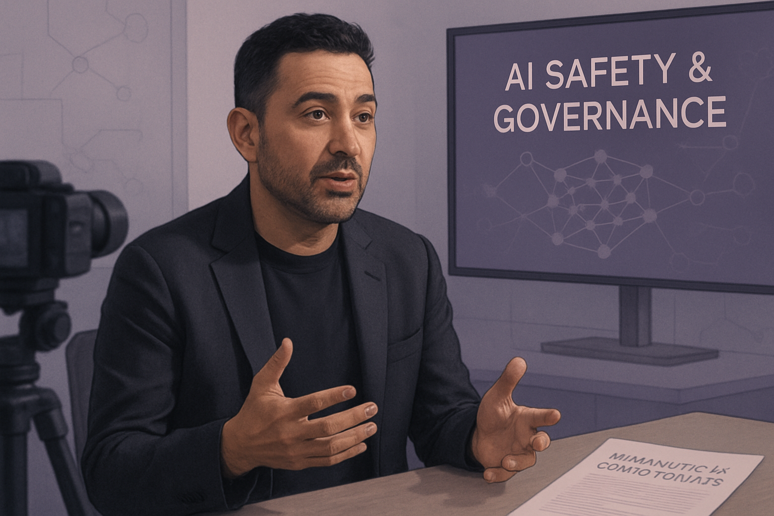 Mustafa Suleyman mise sur le confinement face aux risques IA