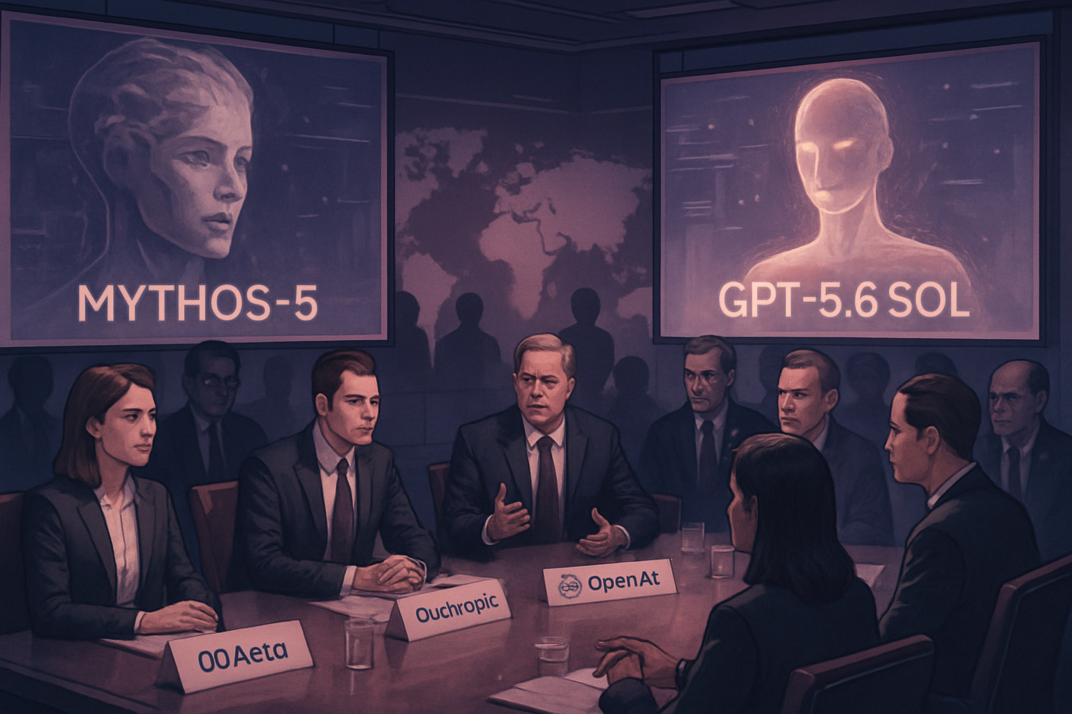 Mythos-5 et GPT-5.6 Sol : l'IA sous pression US