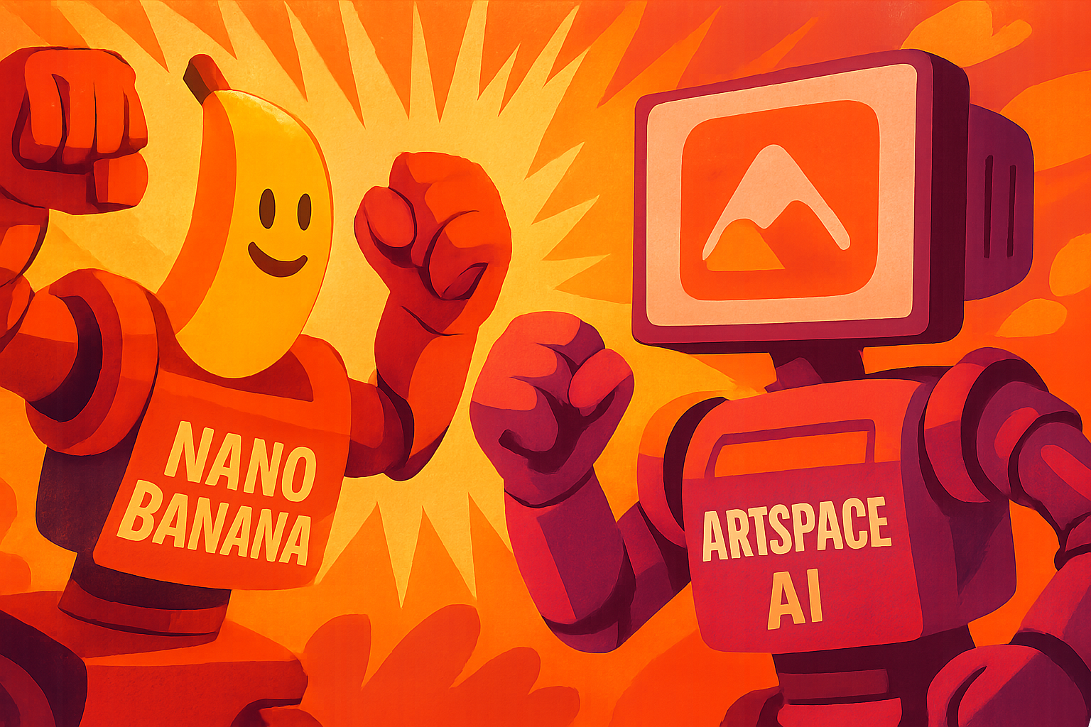 Brief IA : Nano Banana et Artspace AI : la bataille des générateurs d'images IA