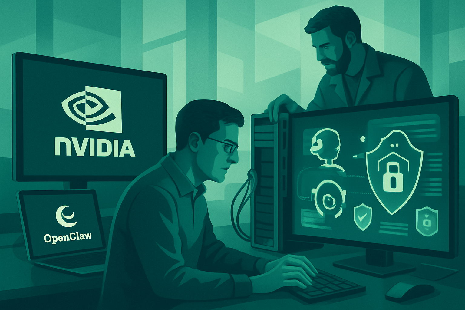 Nvidia et OpenClaw : un duo pour sécuriser l'IA en entreprise