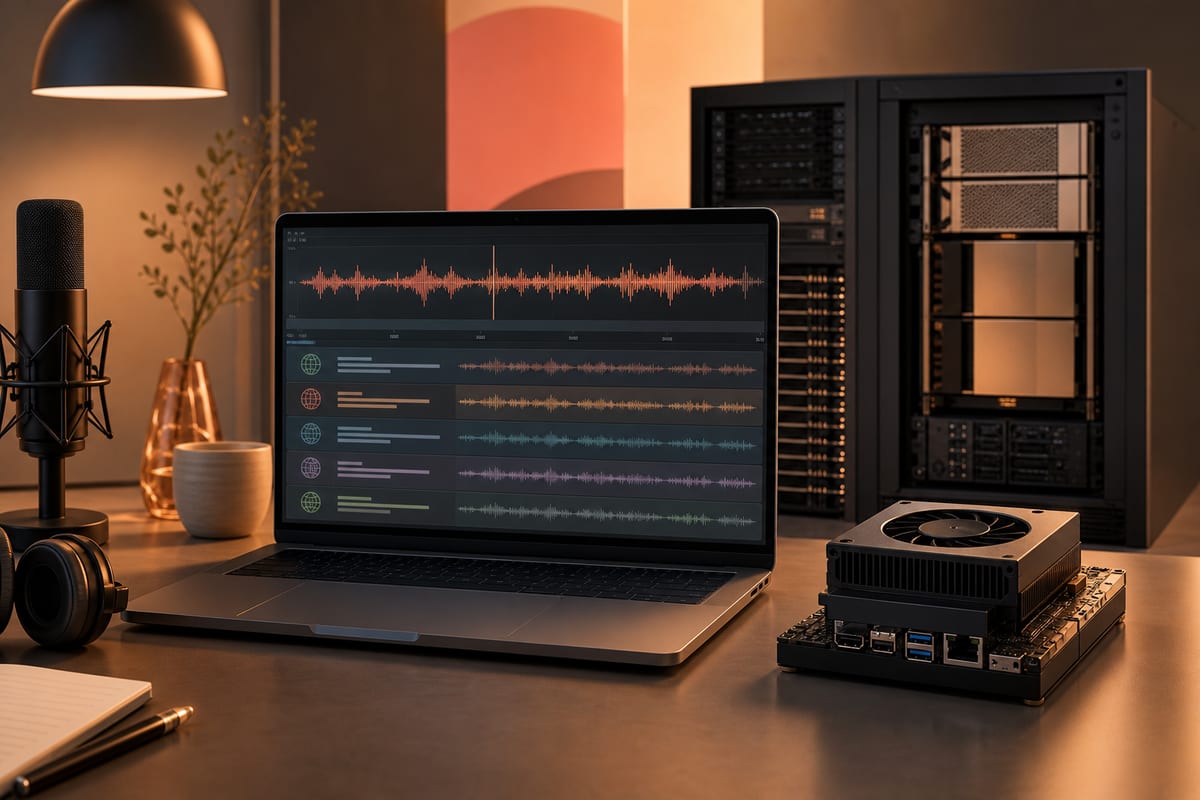 Nvidia lance Nemotron 3.5 Transcribe en open source, 40 langues prises en charge