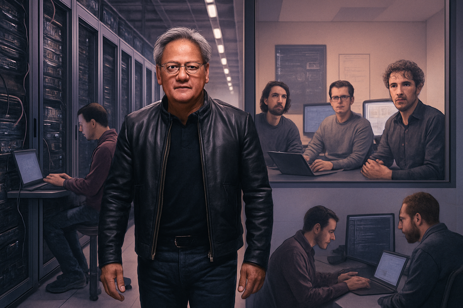 Nvidia négocie Hugging Face pour 12,9 Md$, selon des médias