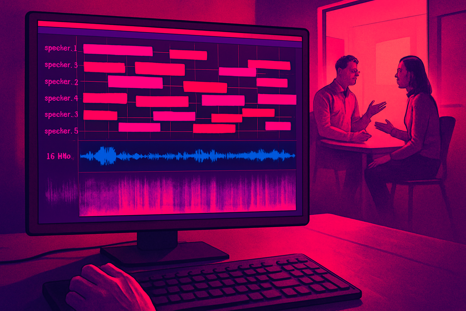 NVIDIA Nemotron 3 en tête du Diarization‑Bench de VoiceArena