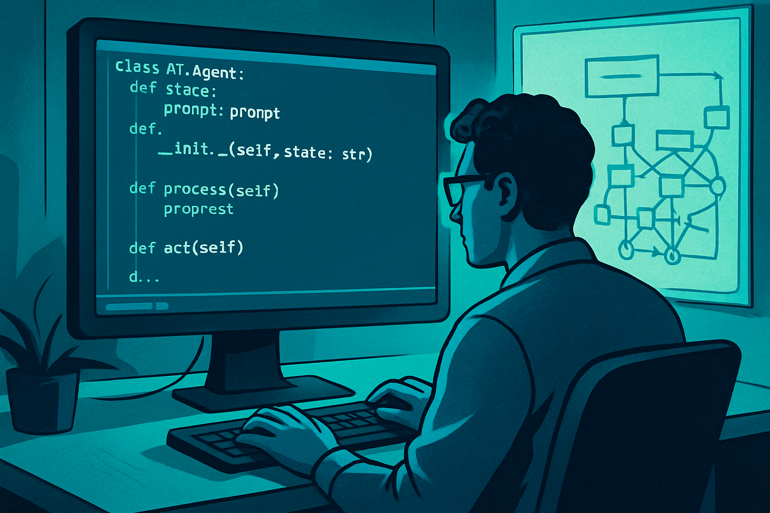 NVIDIA NOOA : un agent IA dans une classe Python unique