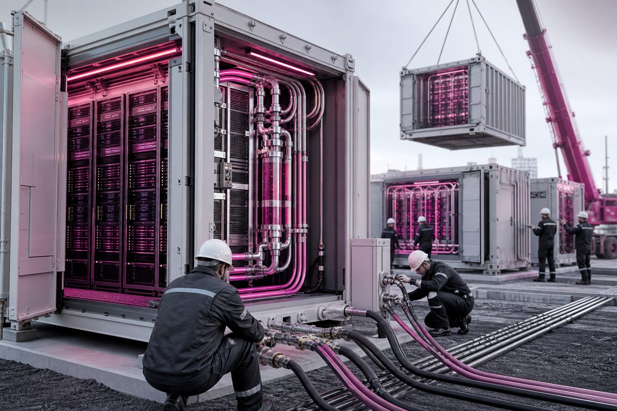 Nvidia promet des data centers AI en conteneurs dès 2027