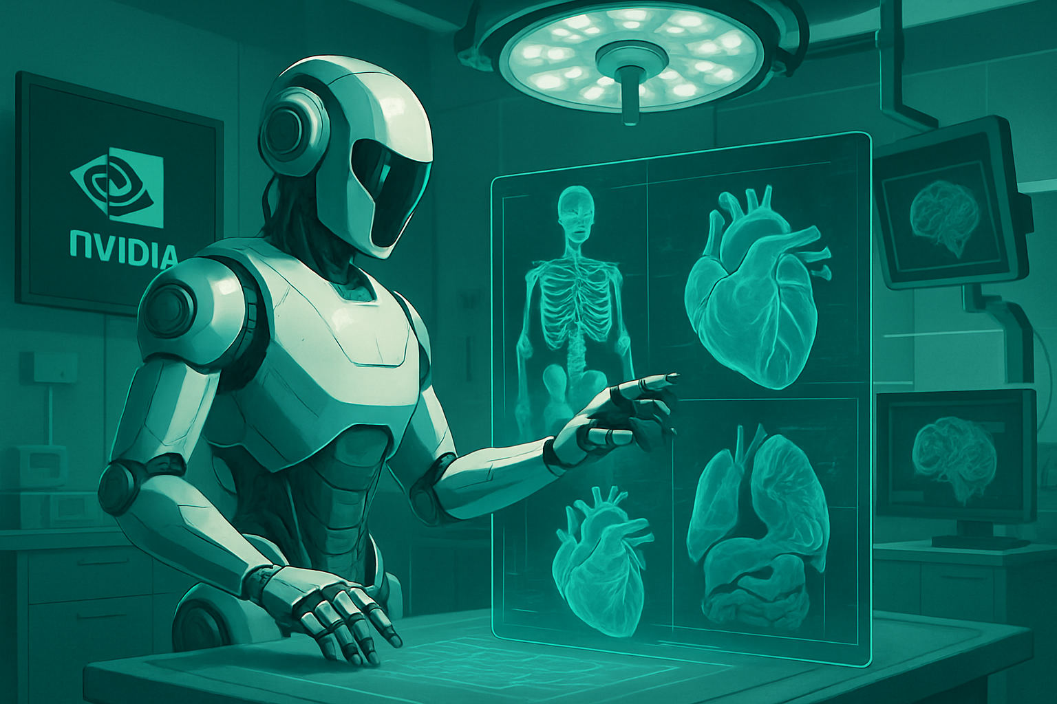 Nvidia révolutionne la robotique médicale avec l'IA physique