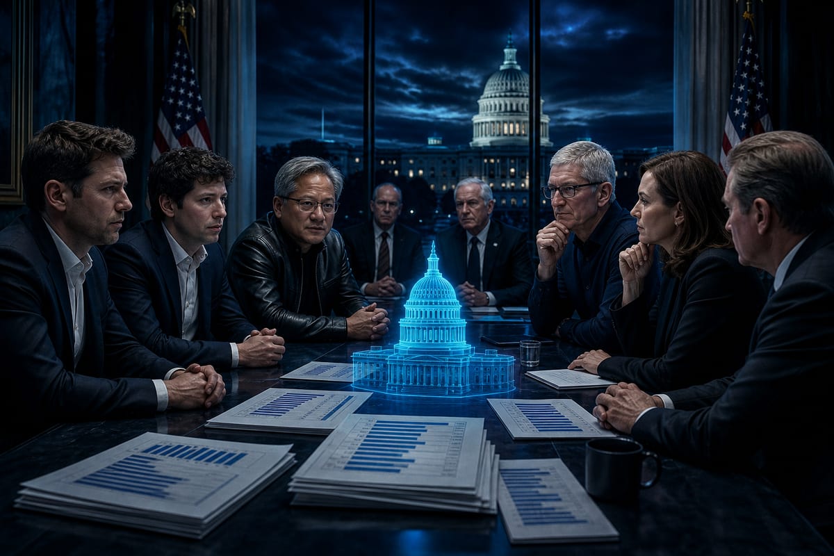OpenAI, Anthropic, Nvidia et Apple : records de lobbying trimestriel