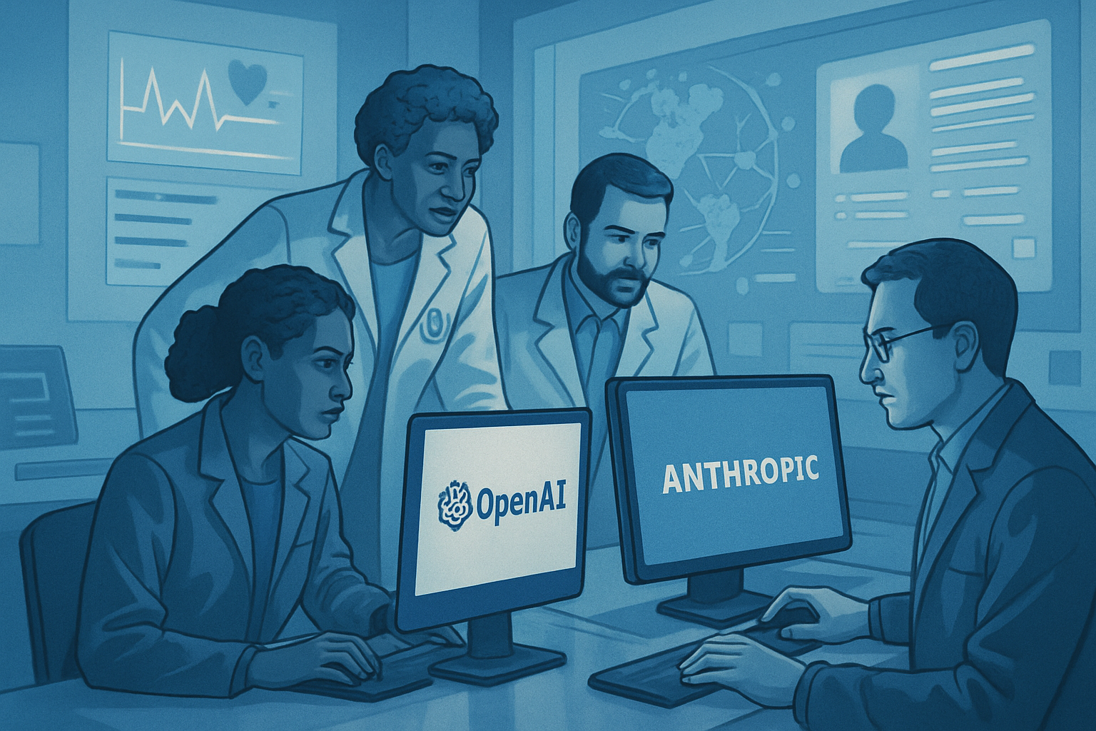 OpenAI et Anthropic : l'IA au service de la santé publique américaine