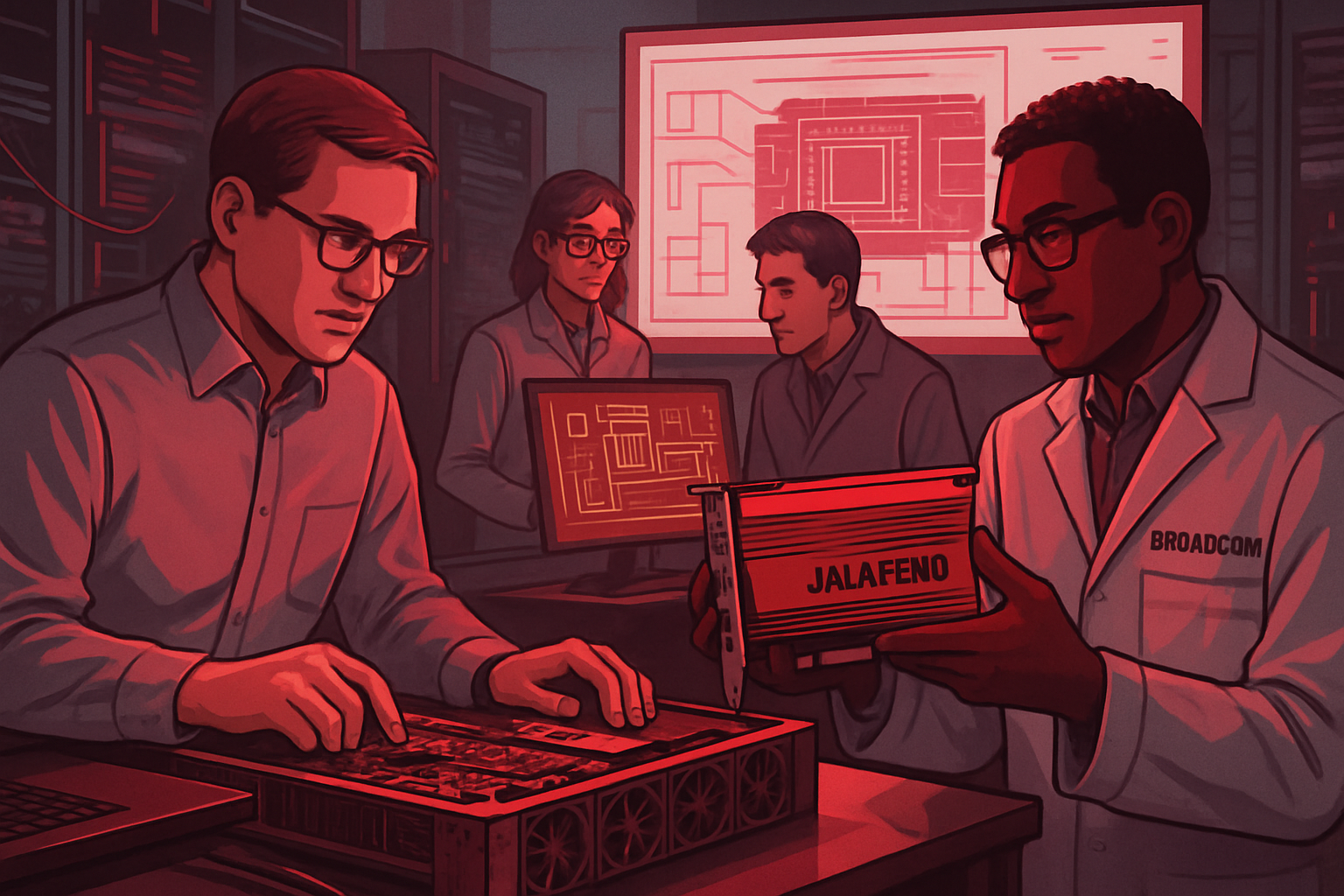 OpenAI et Broadcom lancent Jalapeño, un accélérateur IA