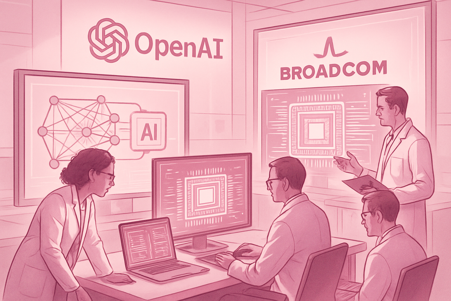 OpenAI et Broadcom : vers des puces IA internes d'ici 2026