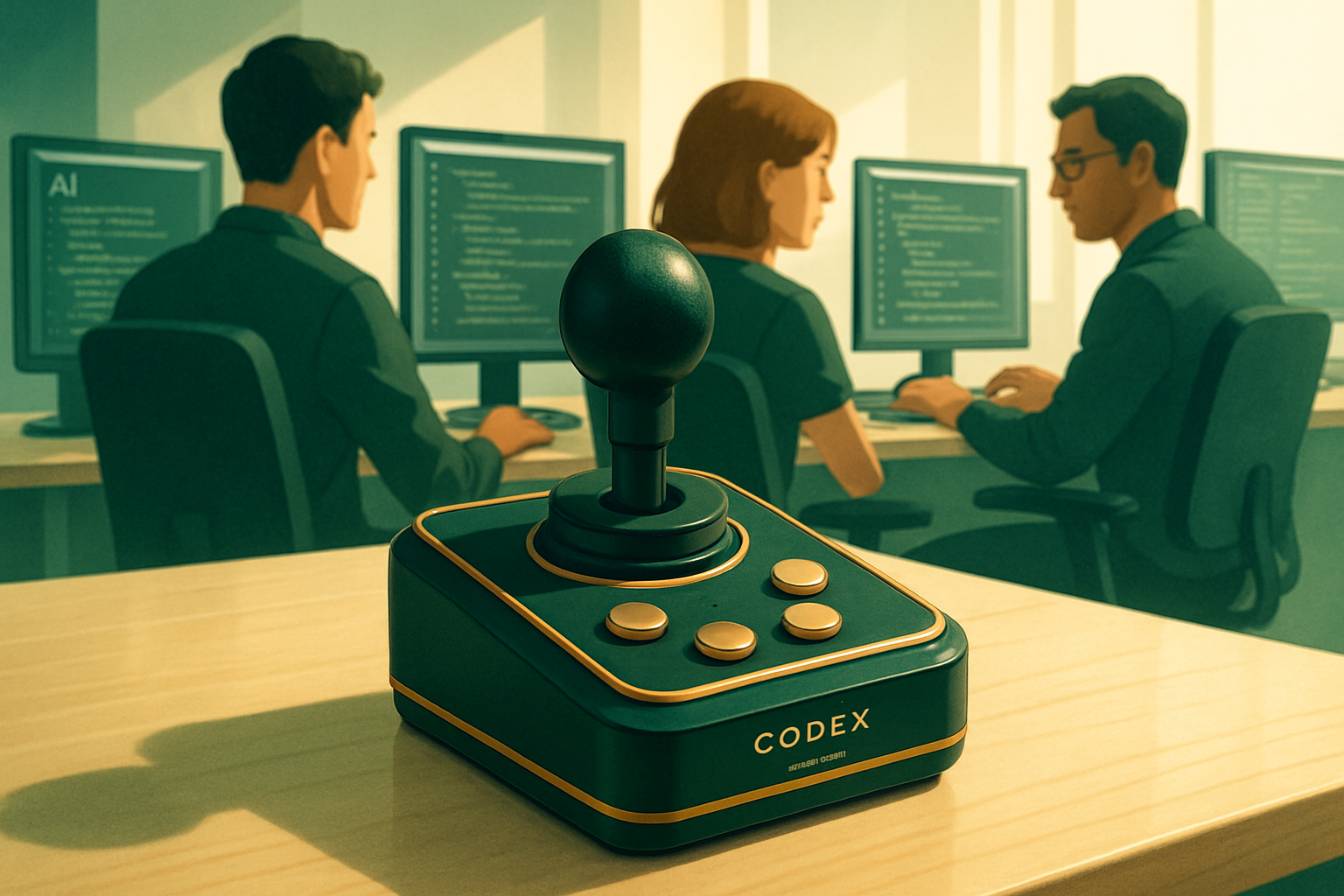 OpenAI et Work Louder lancent le Codex Micro joystick