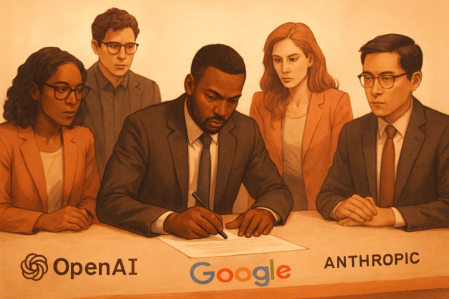 OpenAI, Google et Anthropic : 1 200 voix s'élèvent pour freiner l'IA