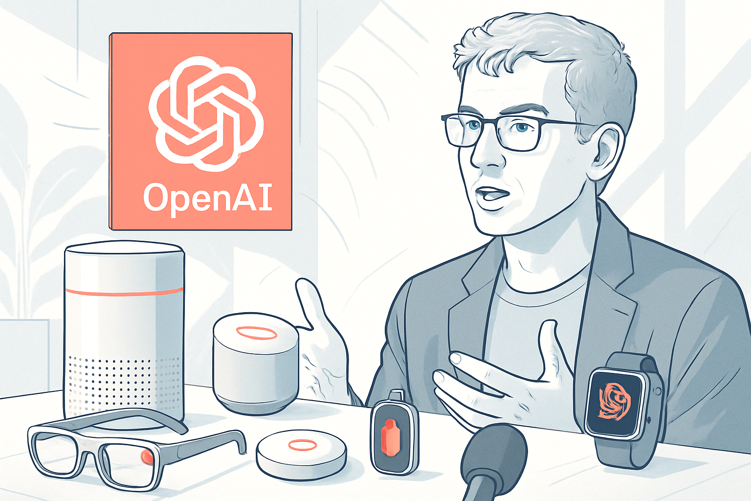 OpenAI prépare une gamme de dispositifs IA, mais garde le mystère