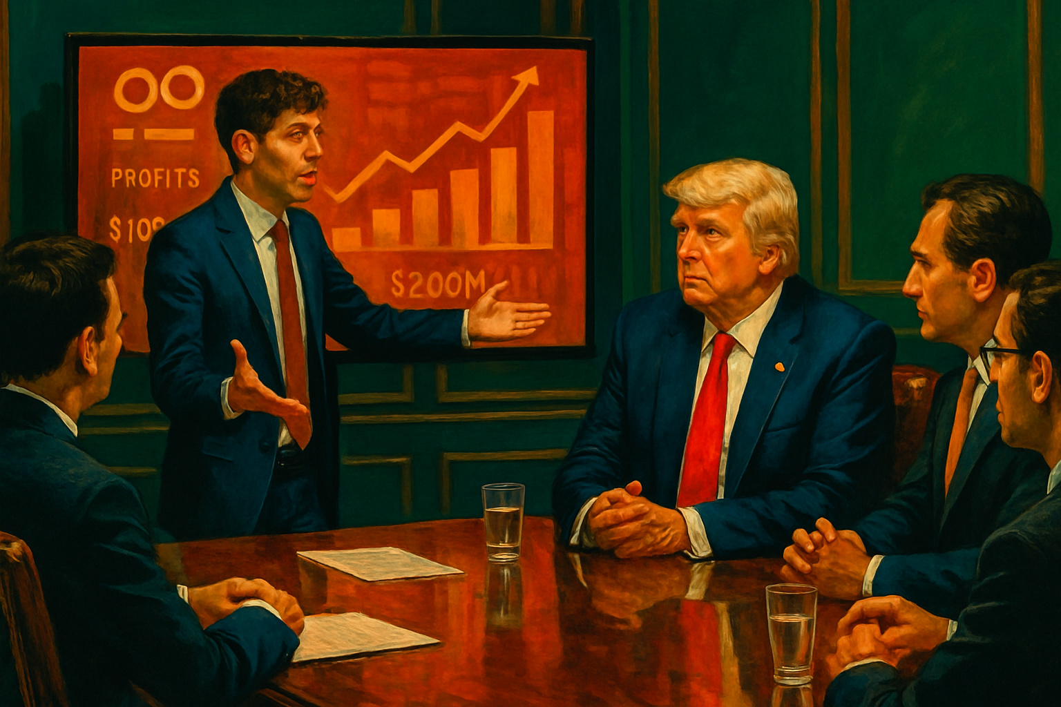 OpenAI propose 5 % de ses bénéfices à Trump pour apaiser les tensions