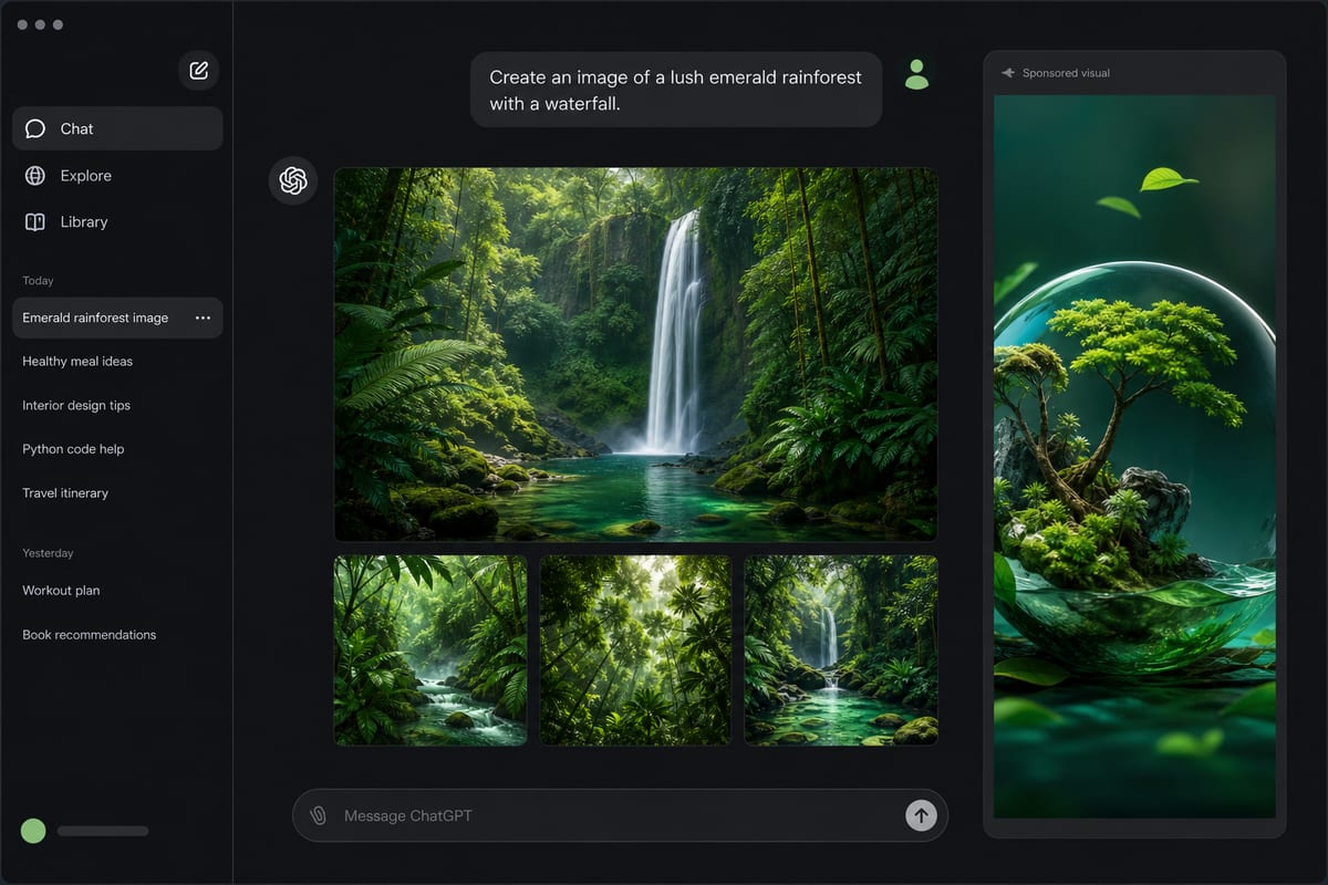 OpenAI : publicités visuelles et nouveaux partenaires pour ChatGPT