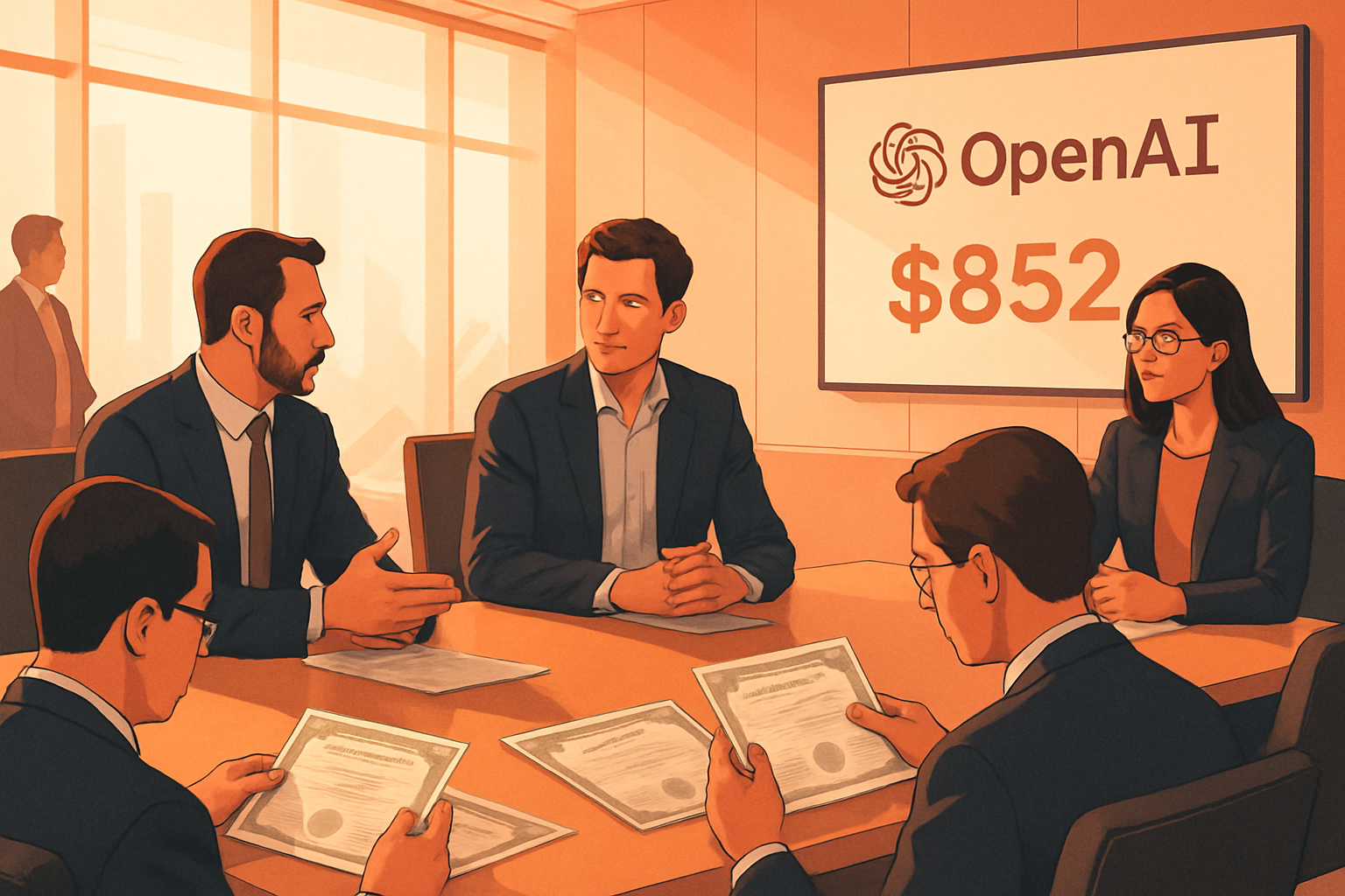 OpenAI rachète 7 milliards de dollars d'actions pour ses employés