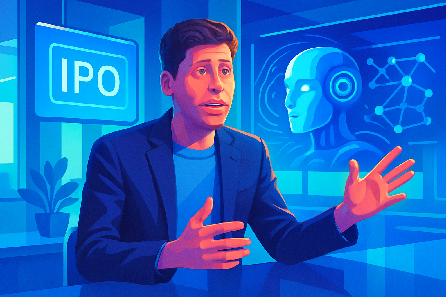 Brief IA : OpenAI retarde son IPO : Sam Altman mise sur l'IA auto-améliorante