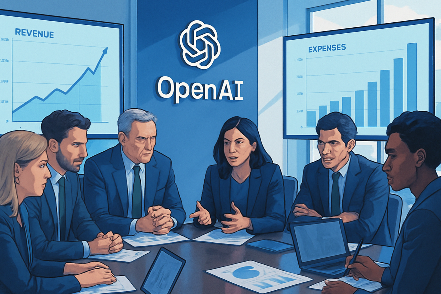 Brief IA : OpenAI : revenus triplés mais dépenses colossales en 2026