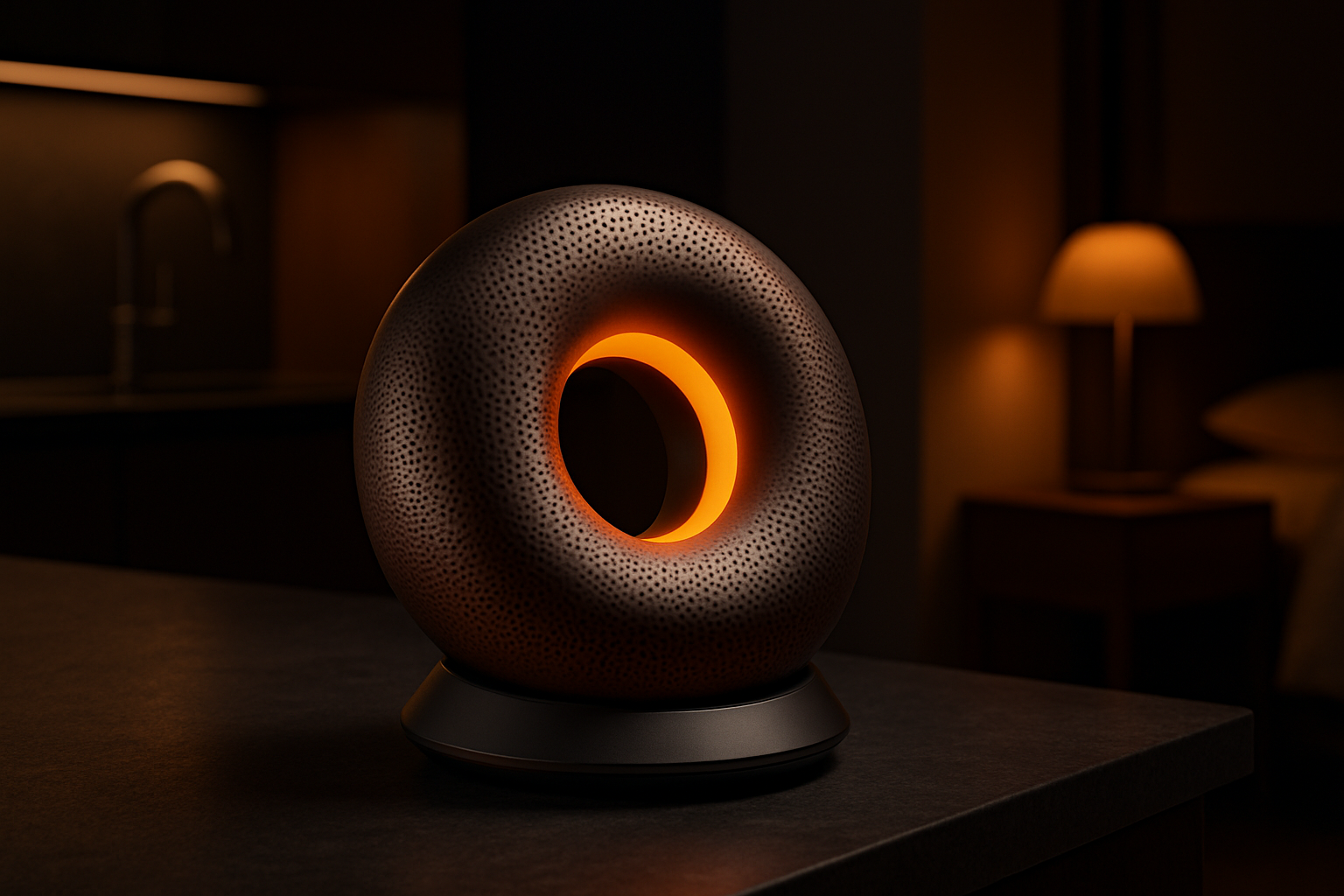 OpenAI : un haut-parleur intelligent en forme de donut