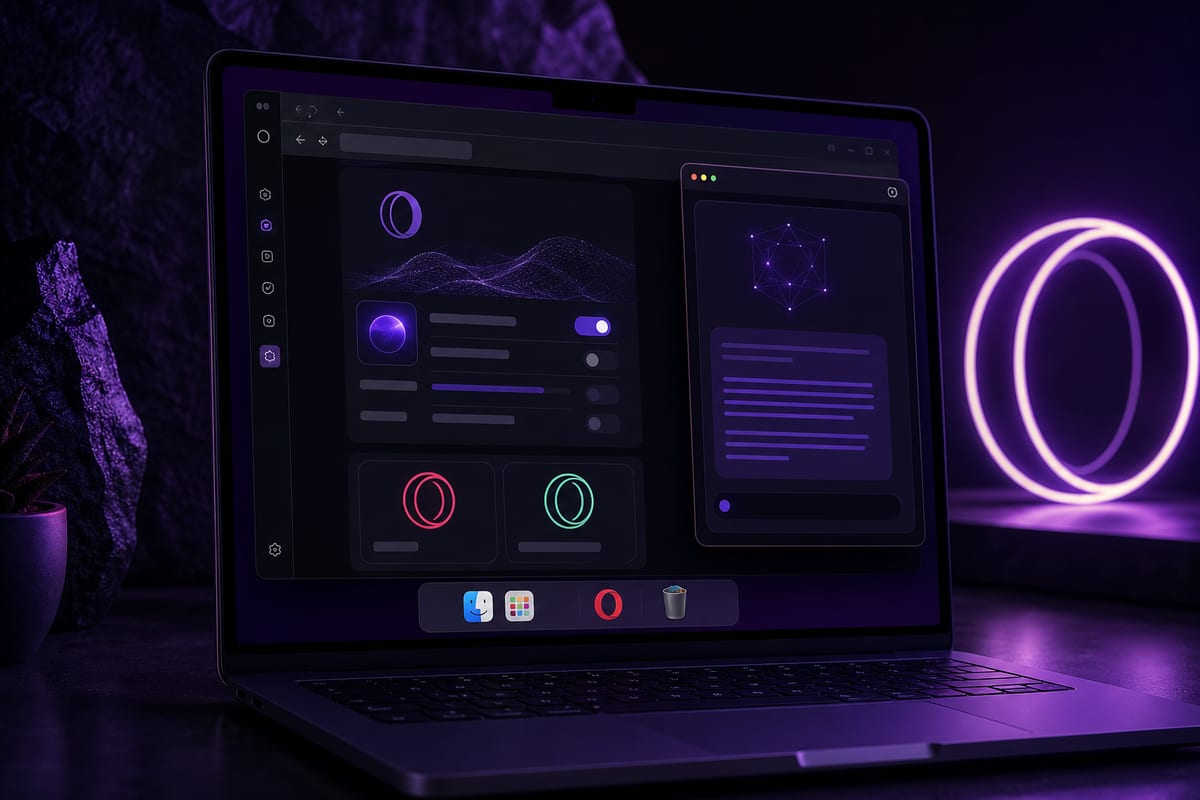Opera lance WebAI pour l’IA locale dans le navigateur