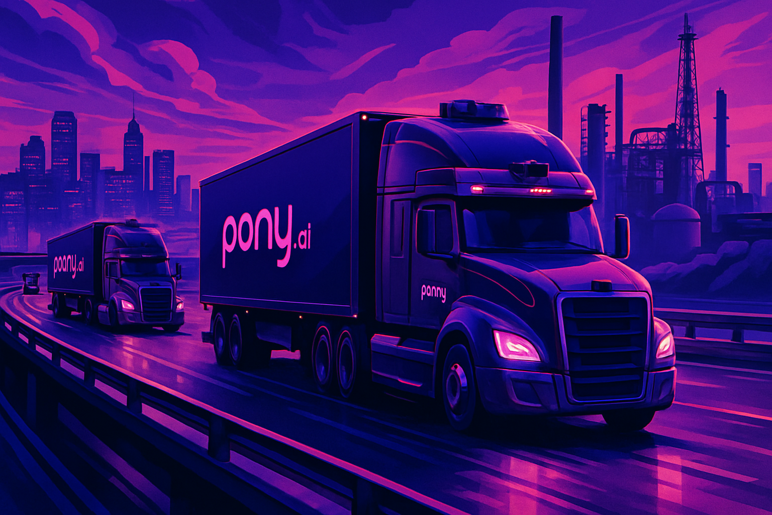 Pony.ai : 100 000 camions autonomes d'ici 2030